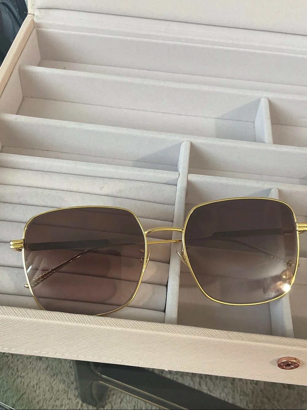Bottega Veneta hexagon frame
